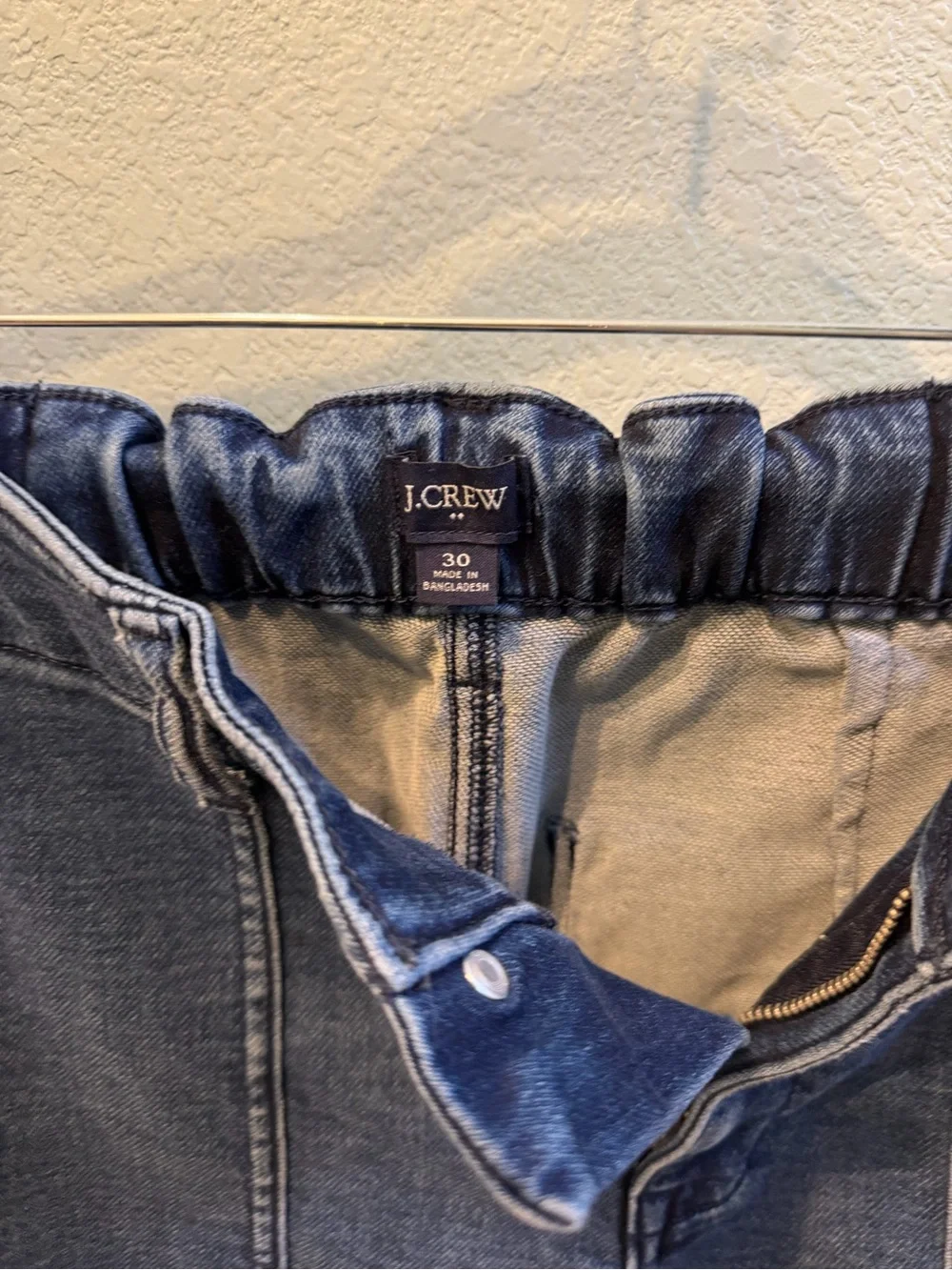 J. Crew Women’s Blue Denim Jogger Jeans 30 like new